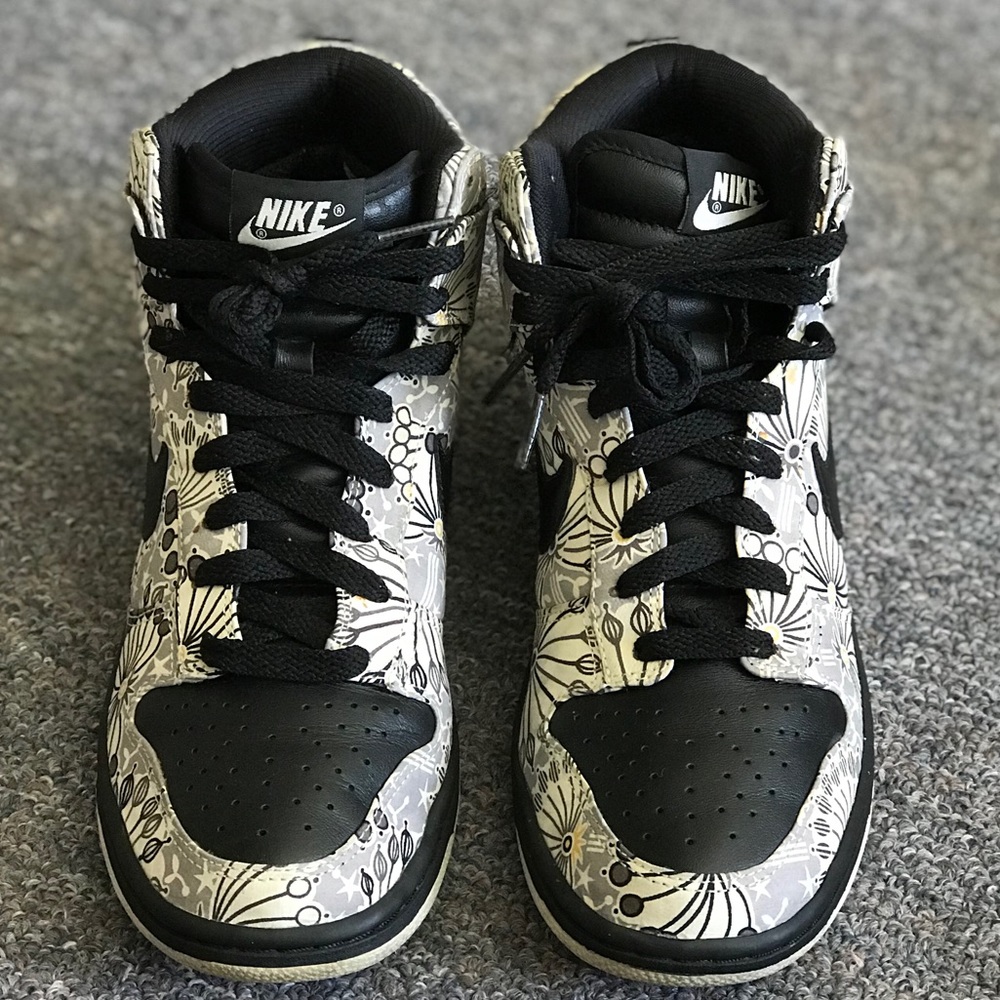 Nike Dunk hi skinny premium Liberty London Sz 8.5 - Picture 5 of 8